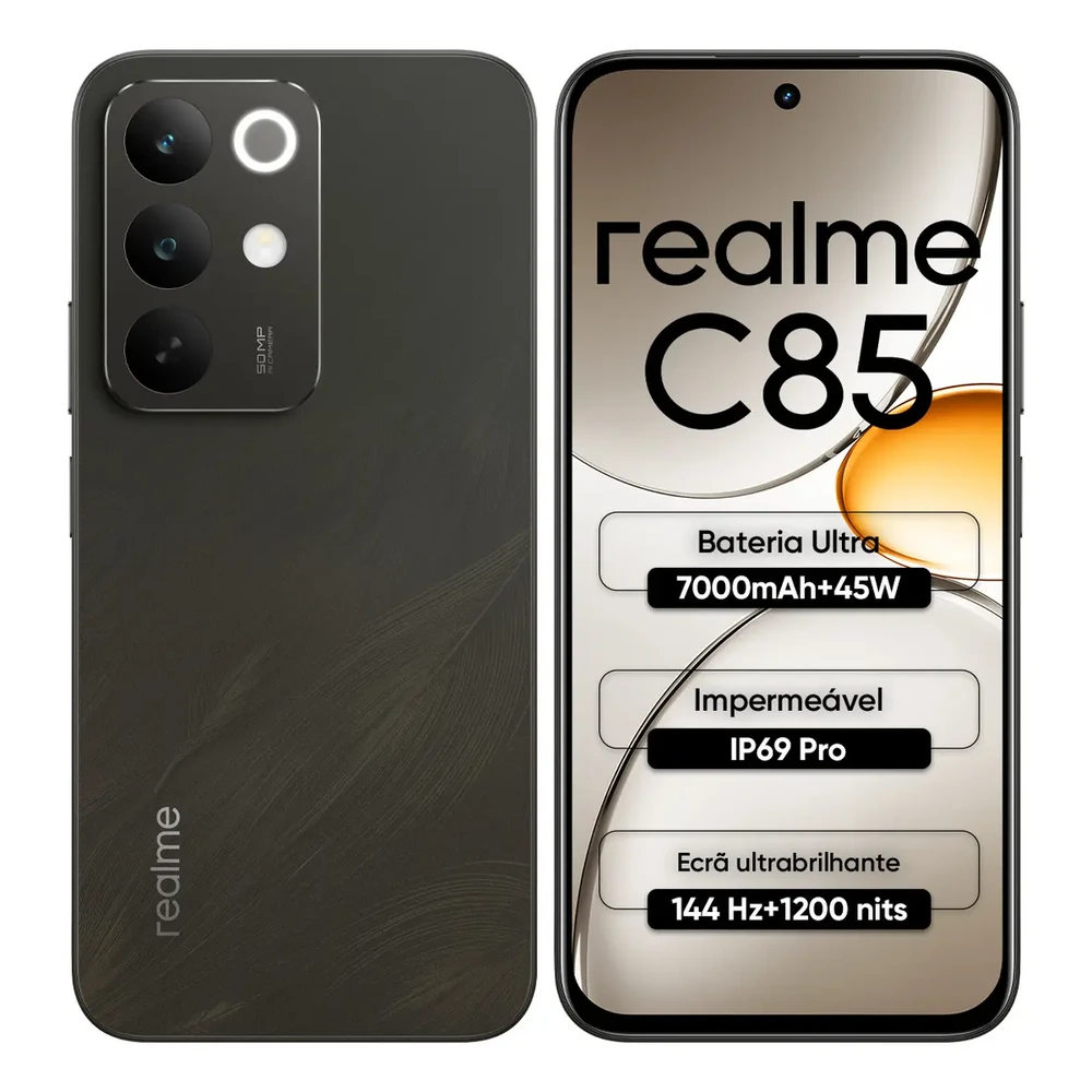1 Realme C85 256GB 8GB RAM - Imagem 1